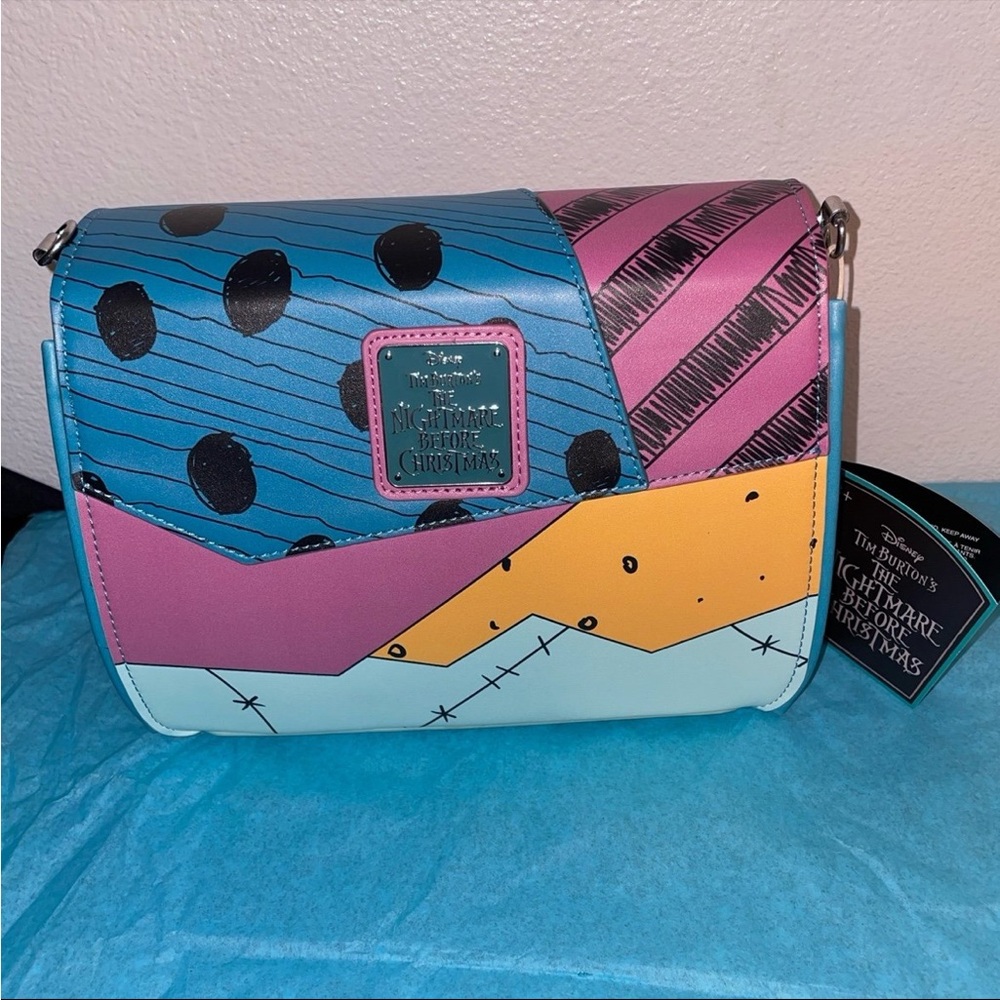 Loungefly Disney Nightmare Before Christmas Sally Cosplay Crossbody Bag